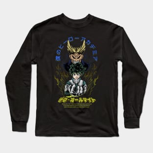 Deku x All might FUN Fanart Long Sleeve T-Shirt